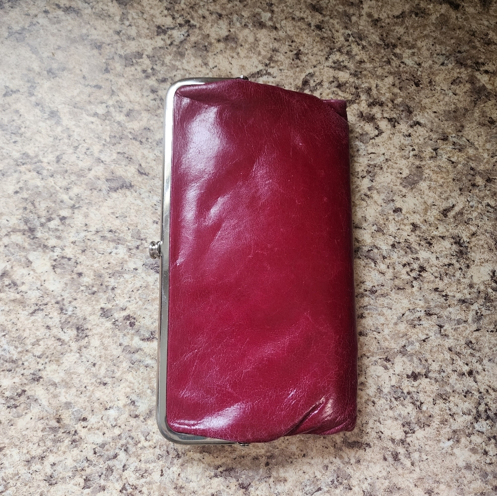 NWOT HOBO wallet red